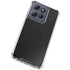 Black Brushed Steel Texture Moto G Play 5G (2025) Clear Case